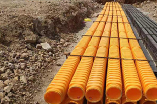 贵州品质聚乙烯（改性无水磷石膏）双波峰增强排水管哪家好